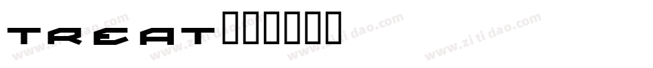 treat字体转换