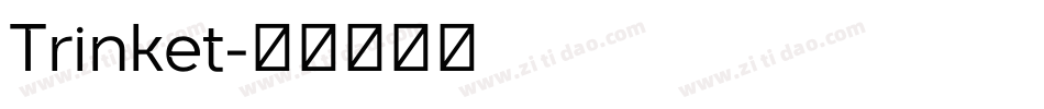 Trinket字体转换