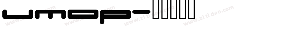 umop字体转换