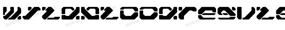 WildBloodReguler-9YXw2字体转换