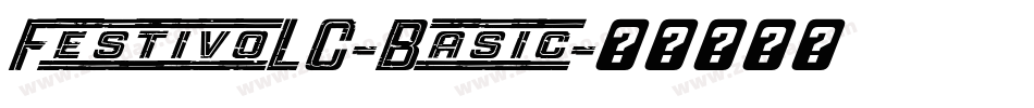 FestivoLC-Basic字体转换