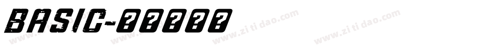 BASIC字体转换