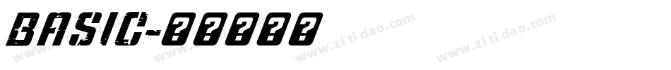BASIC字体转换