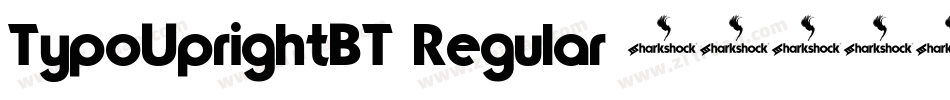 TypoUprightBT-Regular字体转换