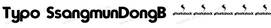 Typo_SsangmunDongB字体转换