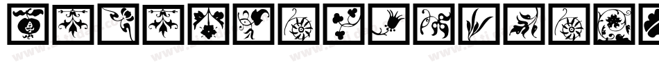 BodoblackSquares字体转换