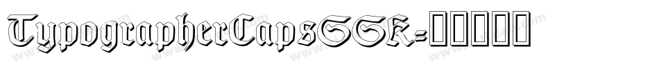 TypographerCapsSSK字体转换