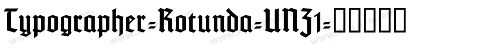 Typographer-Rotunda-UNZ1字体转换