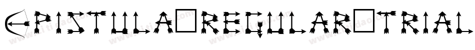 Epistula_Regular_TRIAL字体转换