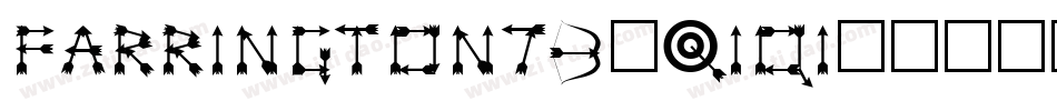 Farrington7B_Qiqi字体转换