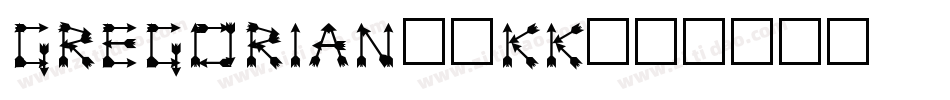 Gregorian__KK字体转换
