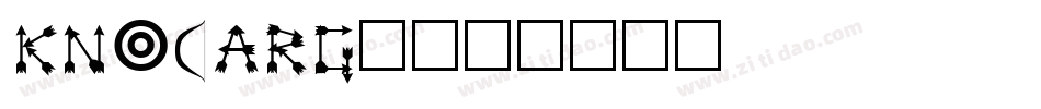 KNOCARG_字体转换