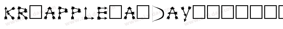 KR_Apple_A_Day转换器字体转换