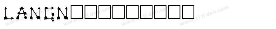 LANGN___字体转换
