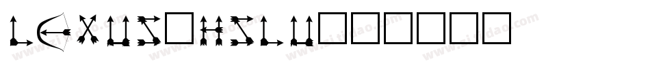 LEXUS_HSLU字体转换