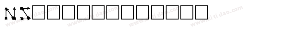 NS______字体转换