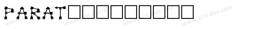 PARAT___字体转换