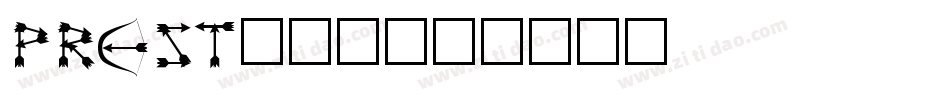PREST___字体转换