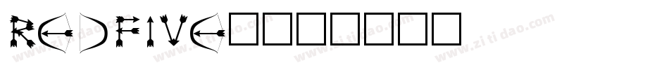 REDFIVE_字体转换
