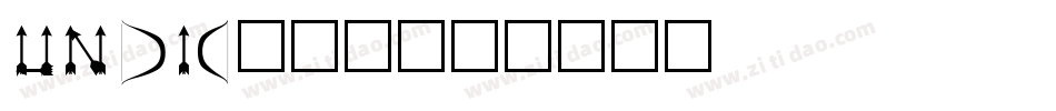 UNDIC___字体转换