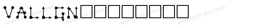 VALLGN__字体转换