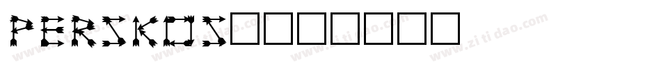 perskos_字体转换