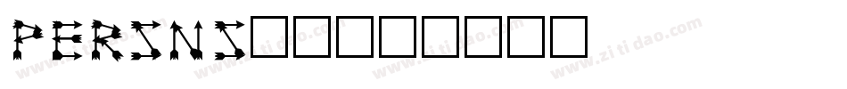 persns__字体转换