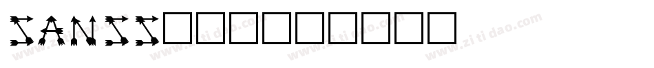 sanss___字体转换
