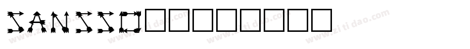 sansso__字体转换