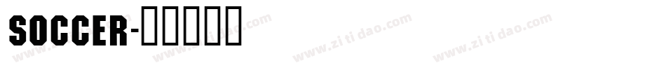 Soccer字体转换