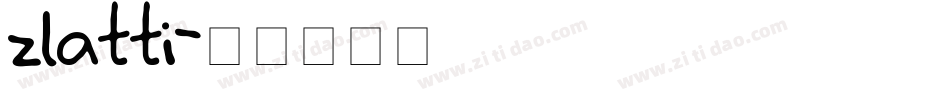 zladdi字体转换