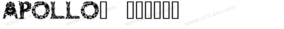 APOLLO9_字体转换