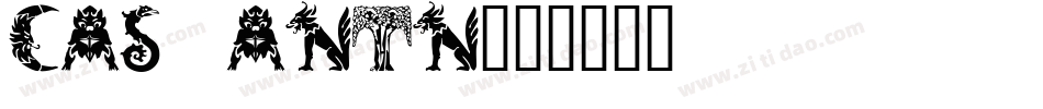 CAS_ANTN字体转换