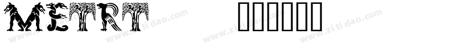 METRT___字体转换