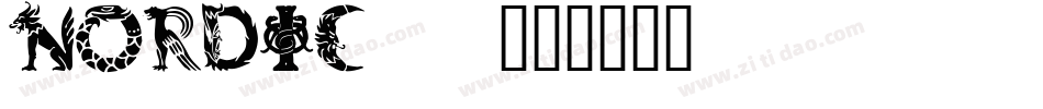 NORDIC__字体转换