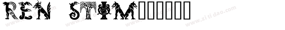 REN_STIM字体转换