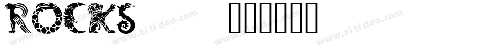 ROCKS___字体转换