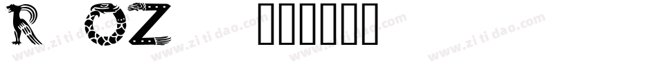 RxOZ__字体转换