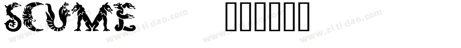 SCUME___字体转换