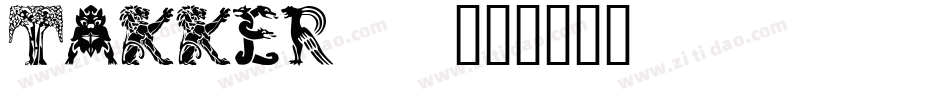 TAKKER__字体转换