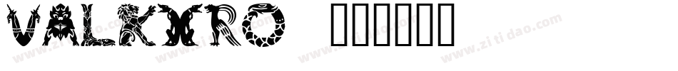 VALKYRO_字体转换