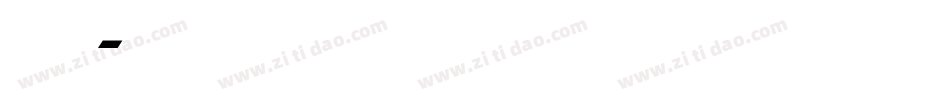 ZOD字体转换