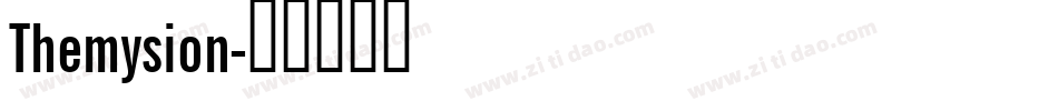 Themysion字体转换