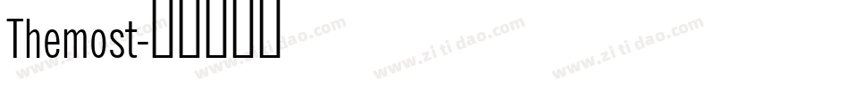 Themost字体转换
