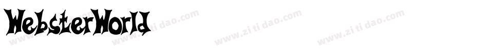 WebsterWorld字体转换
