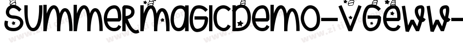 SummerMagicDemo-VGEww字体转换