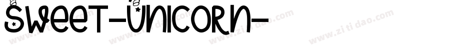 Sweet-Unicorn字体转换