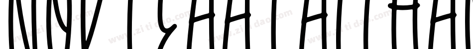 NorteaaTallHand字体转换