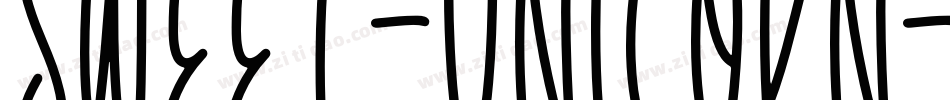 Sweet-Unicorn字体转换