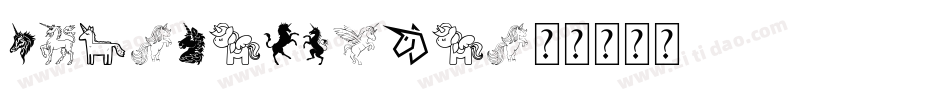 Bad-Unicorn字体转换